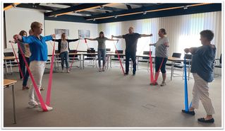 Foto (Verse): Die aktive Pause - ein Baustein des BGM - Angebots der Gemeinde Hude Gemeinde_Hude_BGM_GUV_OL