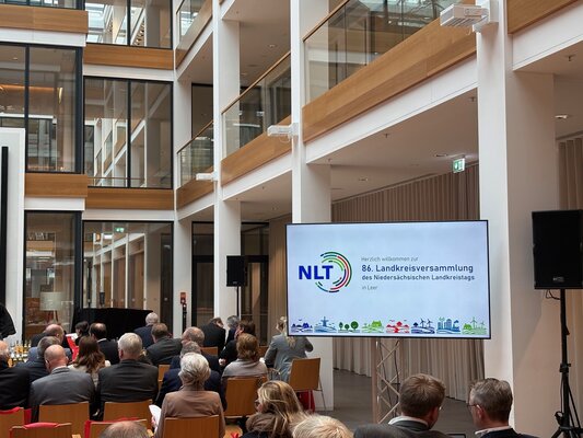 Herzlich willkommen bei der 86. Landkreisversammlung des NLT