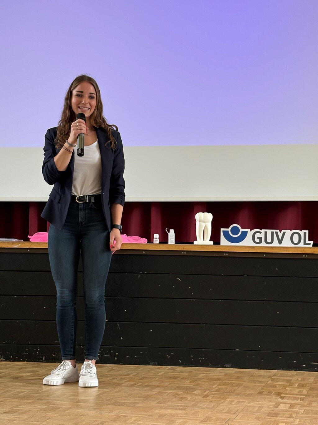 Theresa Wieting in Aktion 