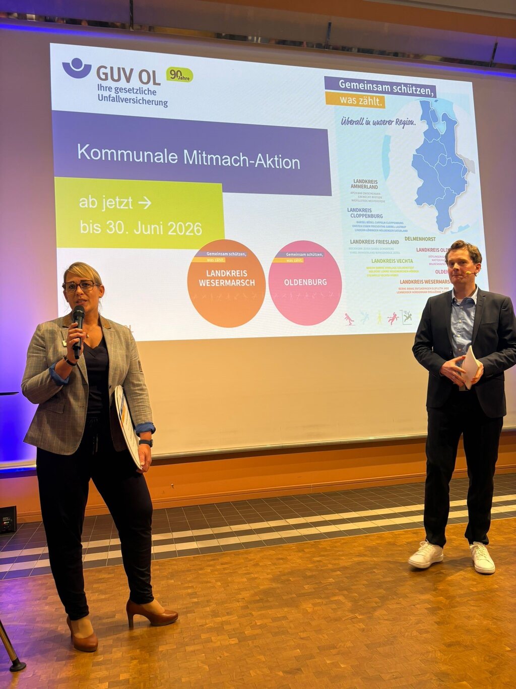 Johanna Verse stellt die kommunale Mitmachaktion vor 