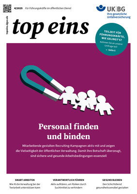Titelblatt des Führungsräfte-Magazins