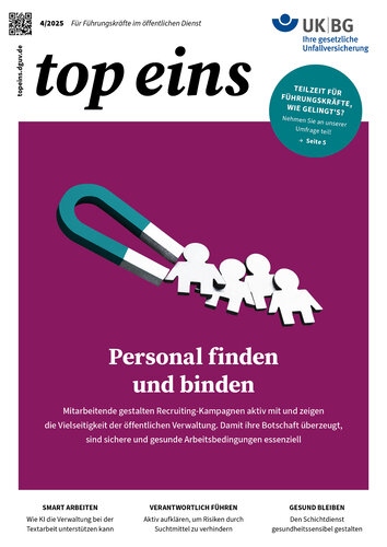 Titelblatt des Führungsräfte-Magazins
